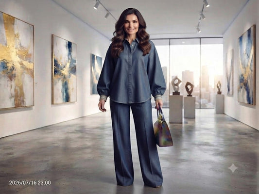 jeans dress for woman/ denim
