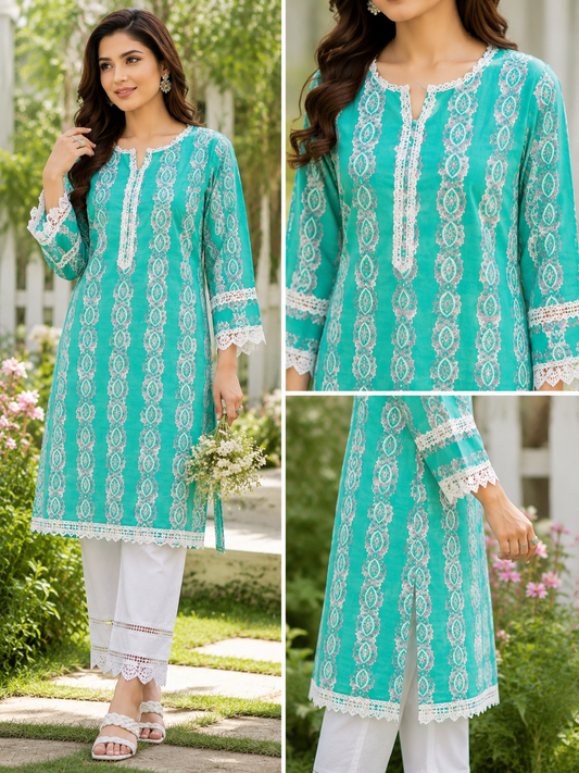 Lawn shirt Ferozi