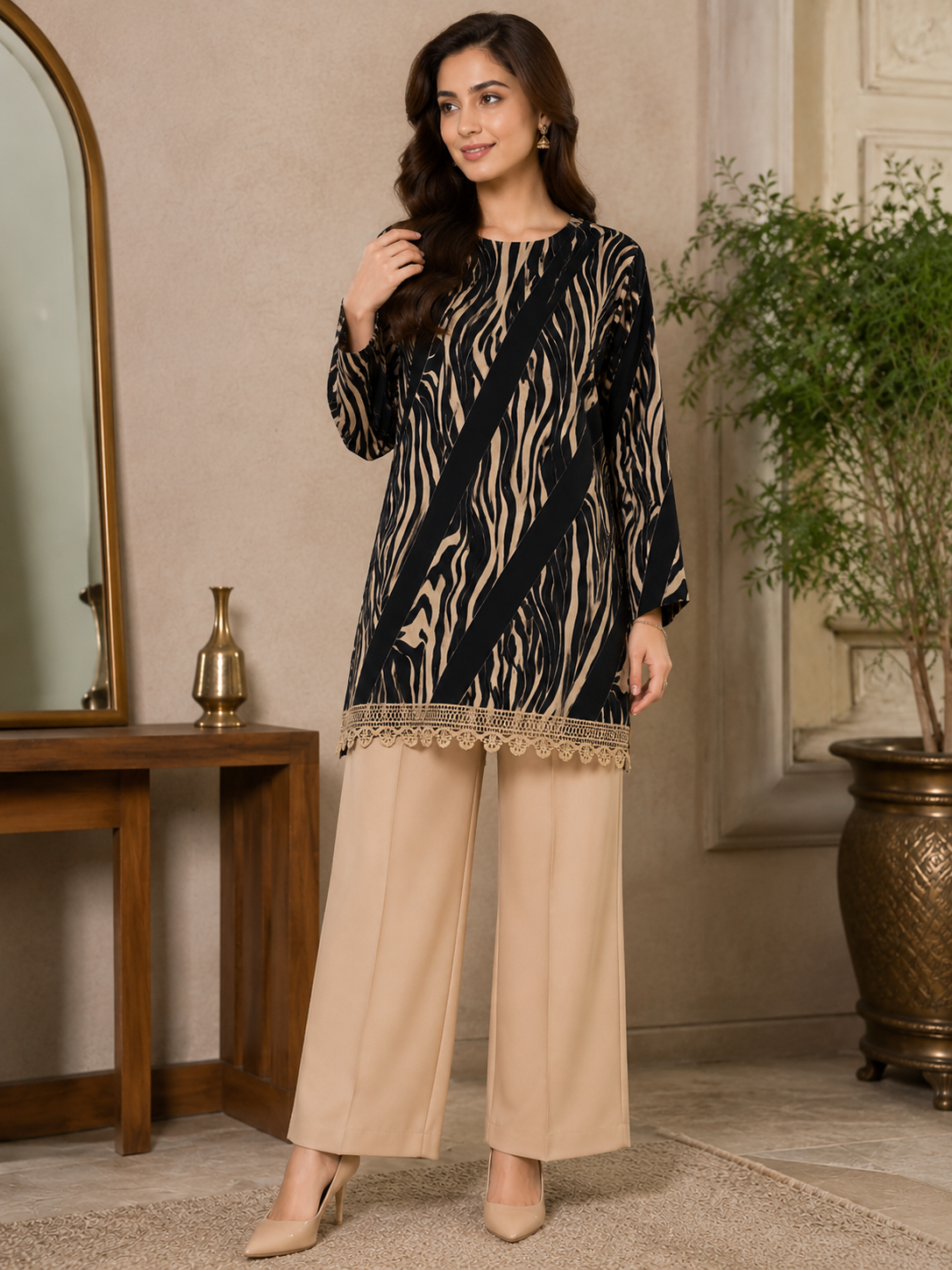 Lawn shirt 1  pc