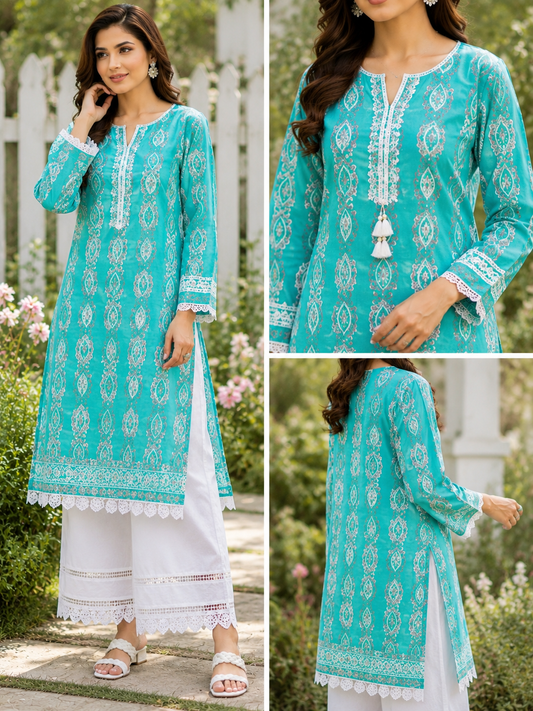 Lawn shirt Ferozi